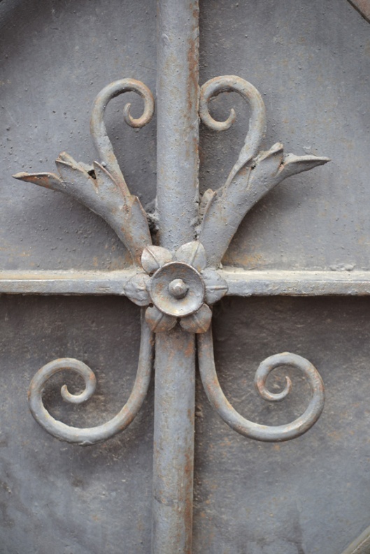 a decorative door